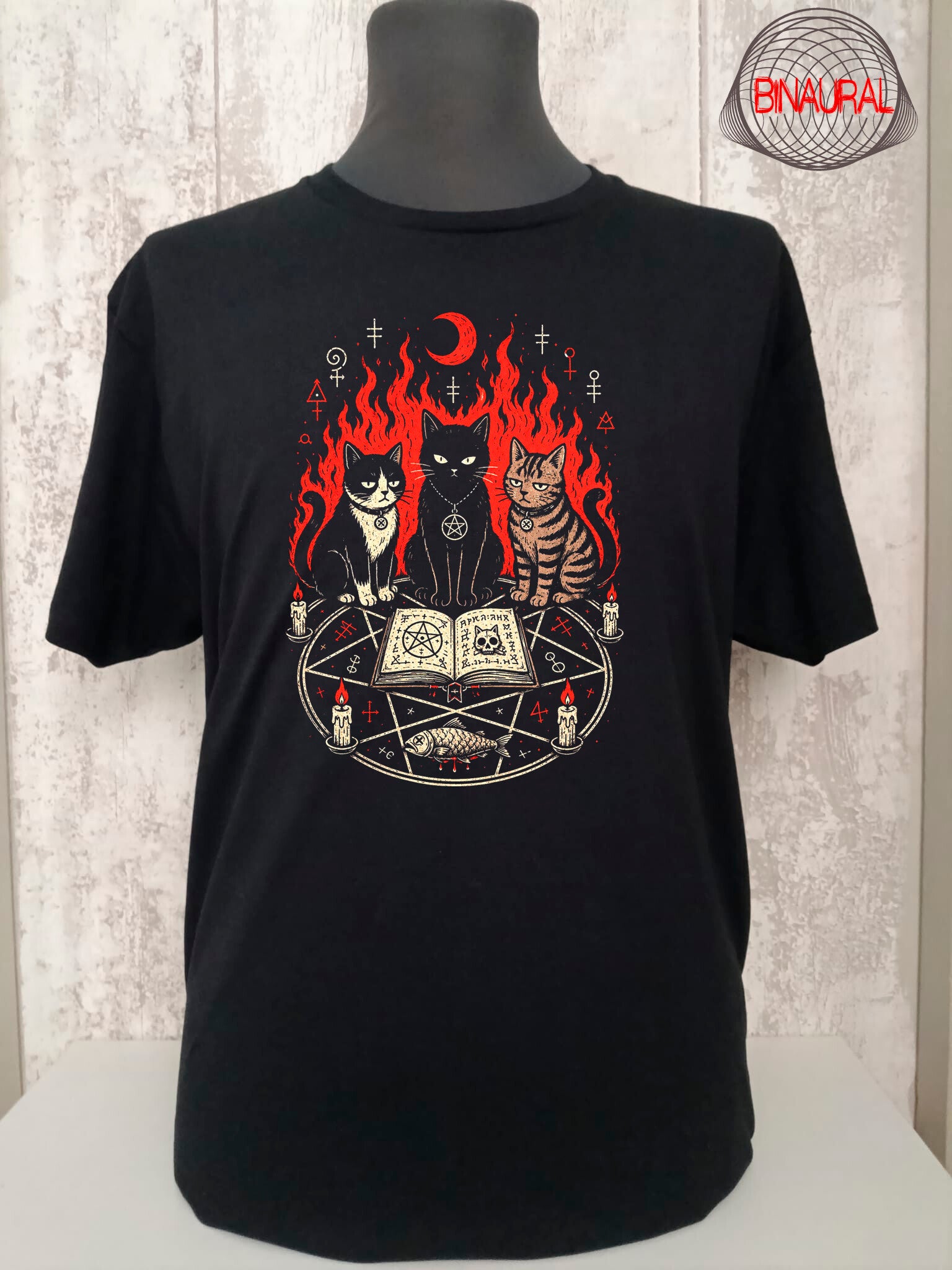 Camiseta gatos ritual
