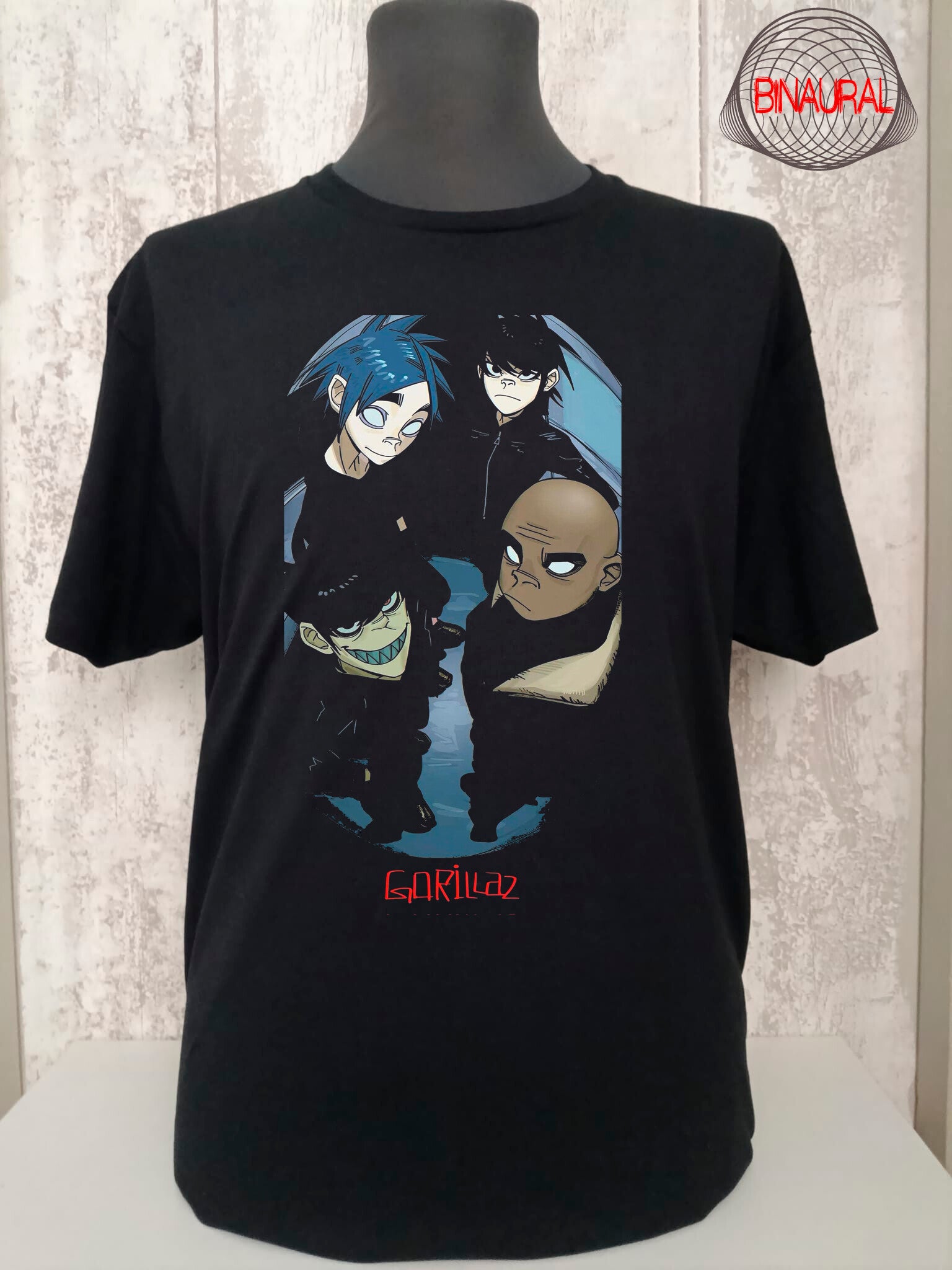 Camiseta Gorillaz