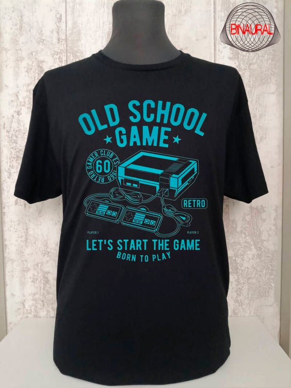Camiseta Old School videojuego retro