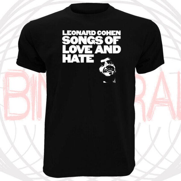Camiseta  leonard cohen