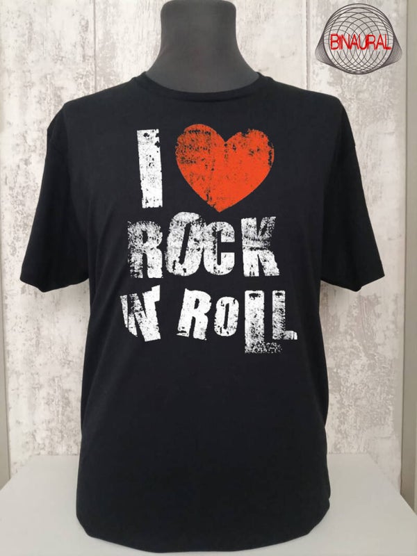Camiseta Yo amo el rock