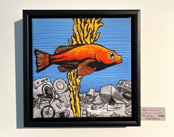 Og crying fish, giclée