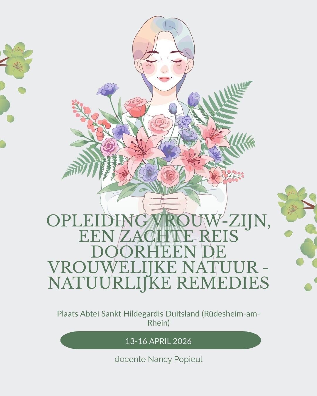 Intensieve opleiding Vrouw-zijn te Antheit (Wanze-omgeving Hoei)