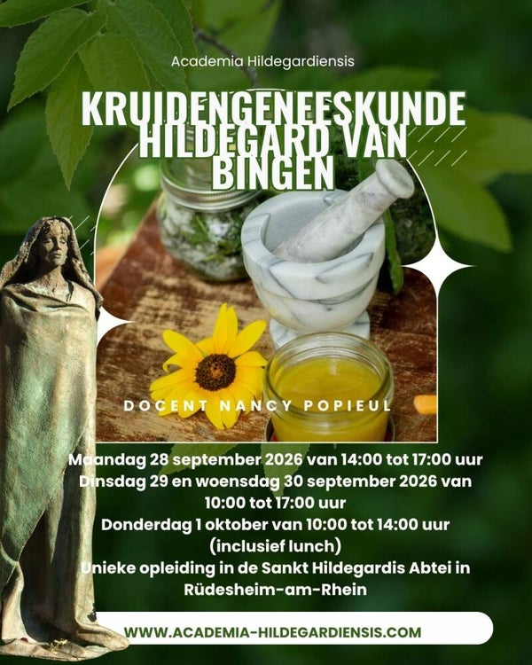 Kruidengeneeskunst volgens Hildegard van Bingen