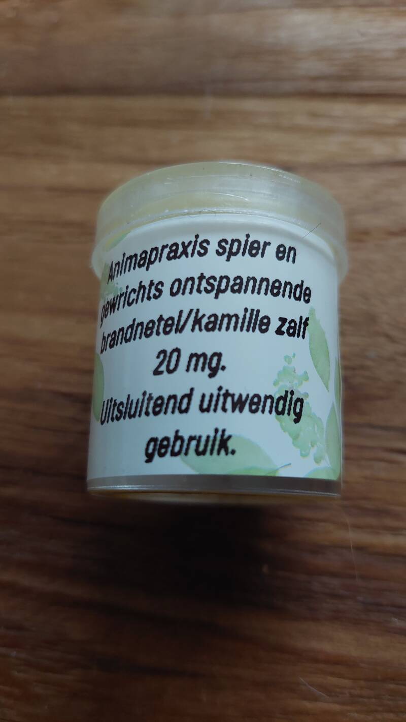 Spier en gewrichtszalf AnimaPraxis. 