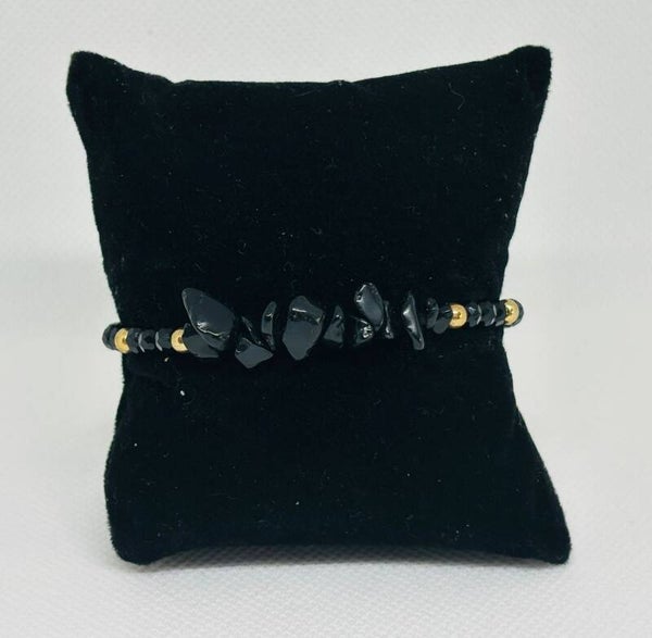 Armband Stones - Zwart