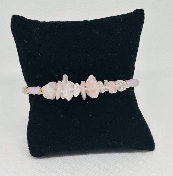 Armband Stones - Roze