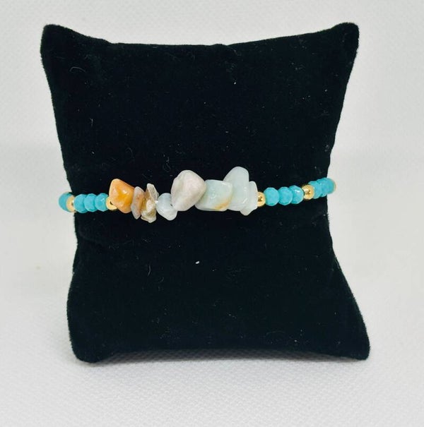 Armband Stones - Turquoise