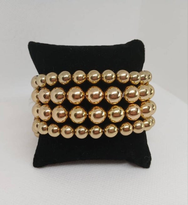 Armband Gold Balls