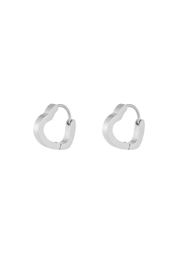 Oorbellen Basic Hart Klein