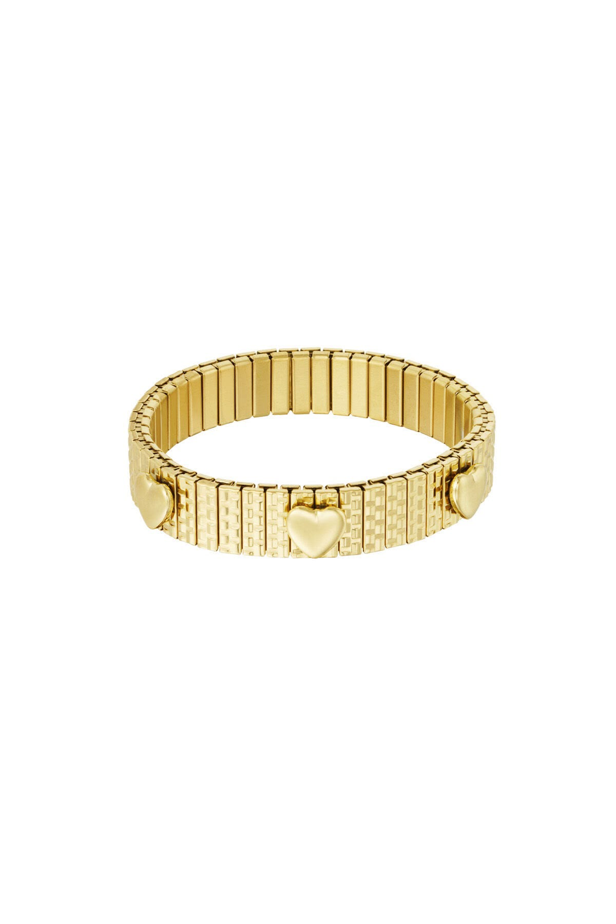 Bangle Endless Love Stretch - Goud