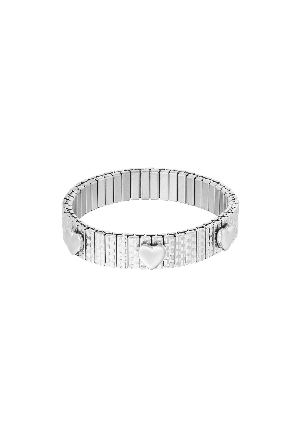Bangle Endless Love Stretch - Zilver