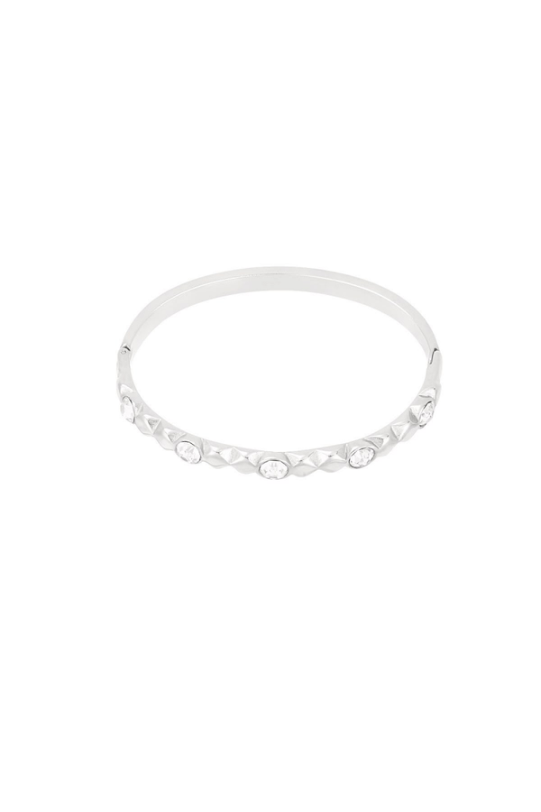 Bangle Diamond - Zilver