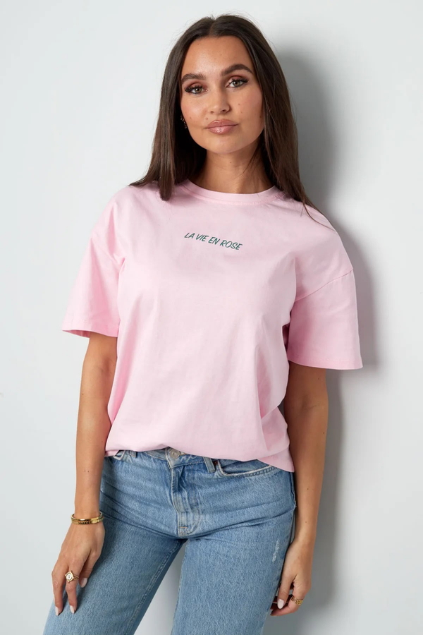 T-shirt La Vie En Rose