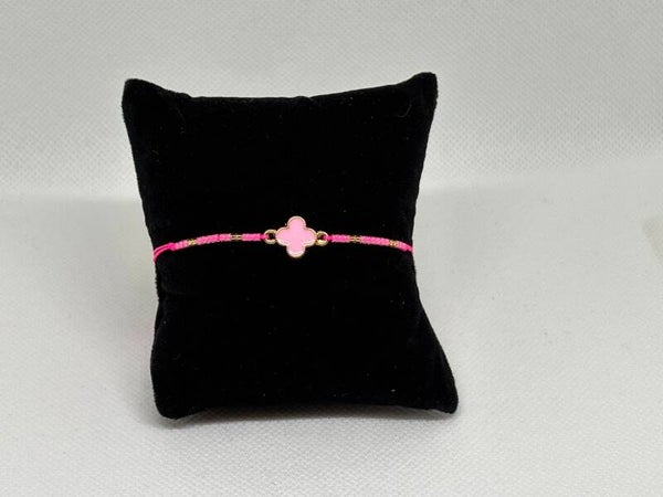 Cross Bracelet - Roze