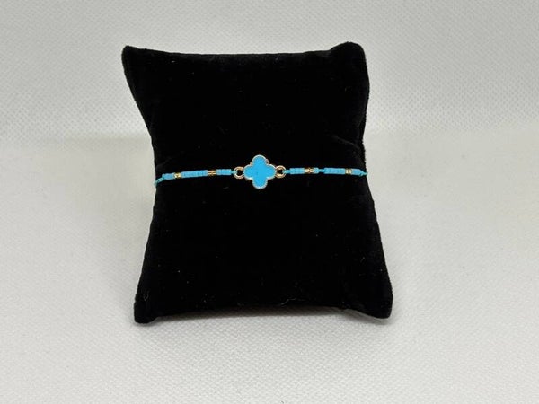 Cross Bracelet - Turquoise