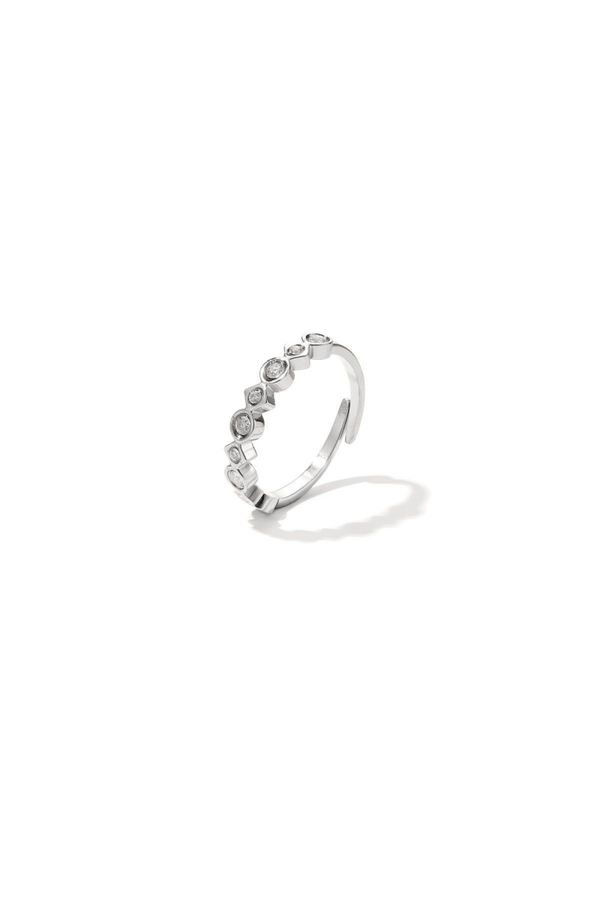 Ring met steentjes
