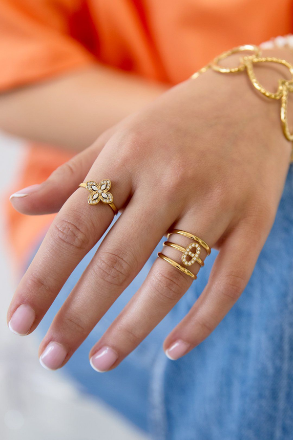 3 laagse ring ellipsvorm