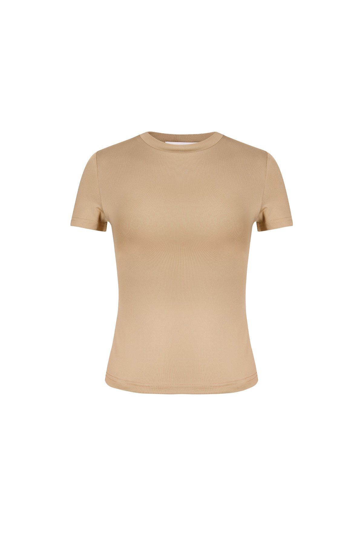 Short Sleeve - Licht Bruin