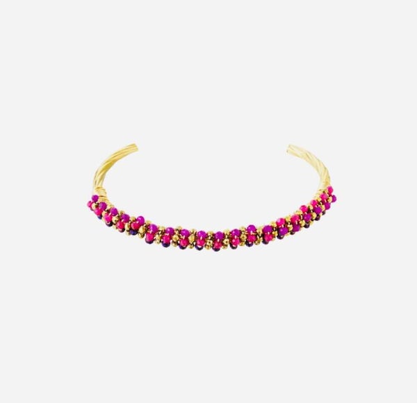 Bangle Bied Fiesta - Fuchsia