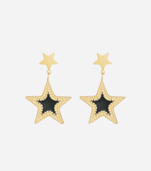 Oorbellen Dubbele Ster