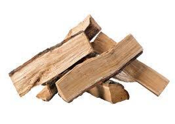 Bois de chauffage en vrac demi-sec