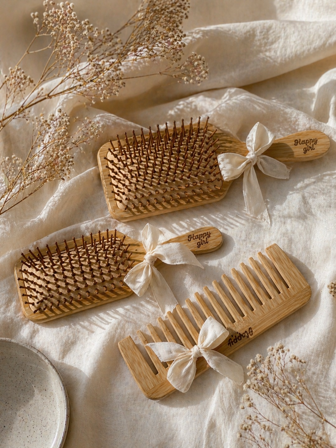 Bambú Duo combs ✨ healthy Hair