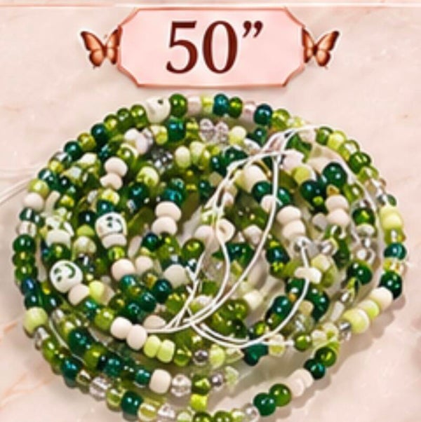 Green/White/Clear 50 inch