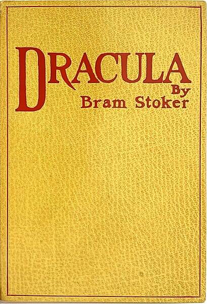 Het boek Dracula van Bram Stoker