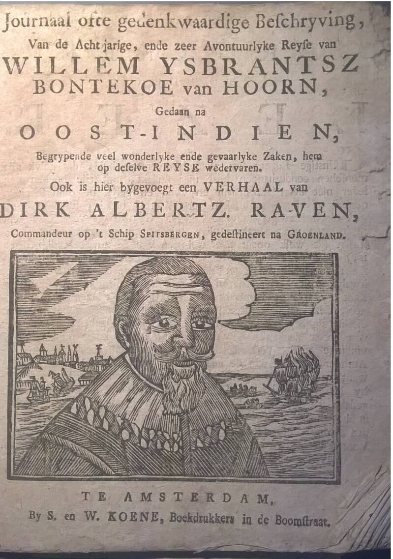 Het scheepsjournaal van Willem Barentz.