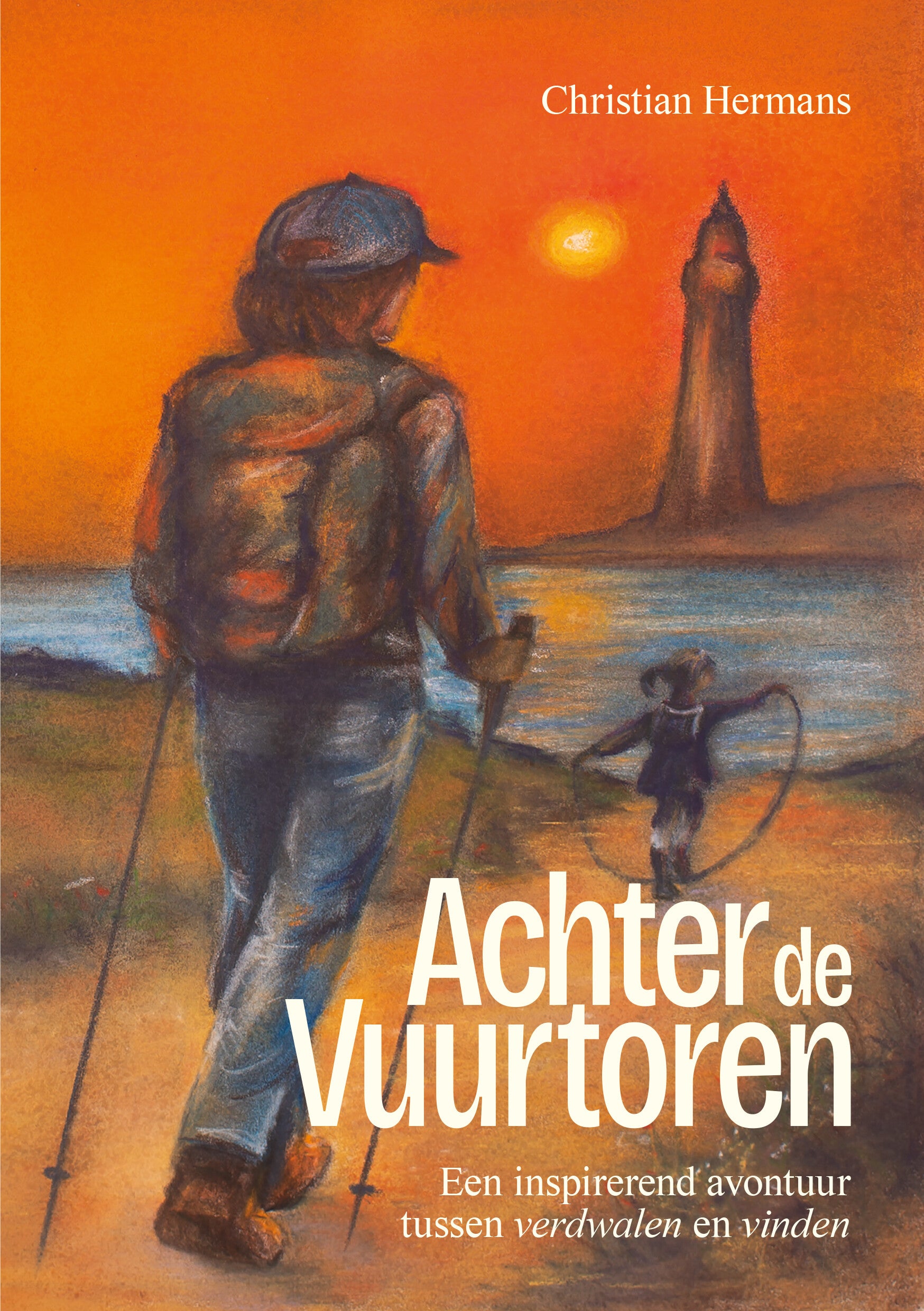 Achter de vuurtoren