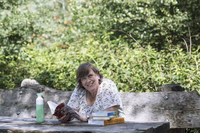 In een dagboek kun je al je wandelherinneringen vastleggen. 