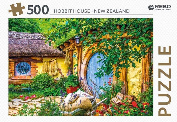 Puzzel Hobbit Huis - Nieuw Zeeland - 500 stukjes