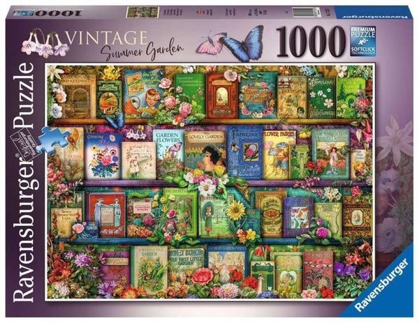 Puzzel Vintage Tuinboeken