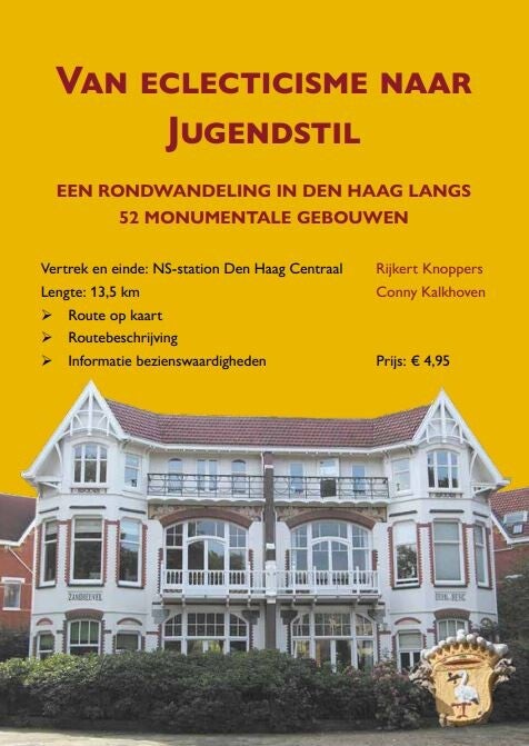 Wandelgids Van eclecticisme naar jugendstil