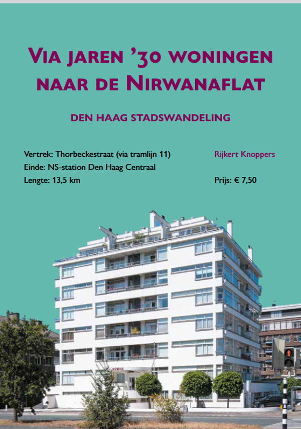 Wandelbrochure Via jaren '30 woningen naar de Nirwanaflat
