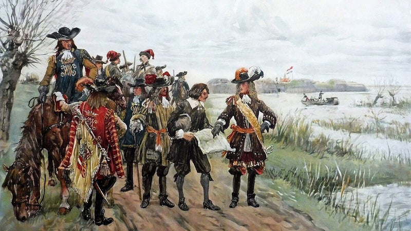 Wandelen door de geschiedenis