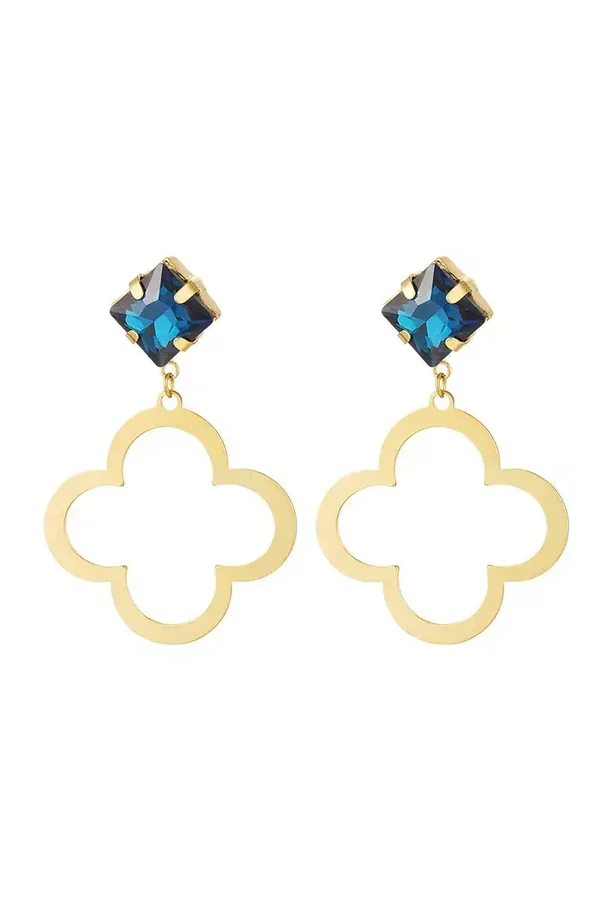 Lucky Earrings blue