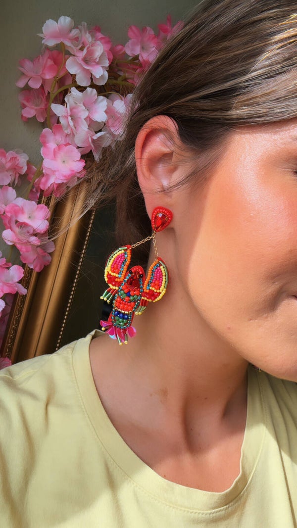 Fancy Lobster Earrings