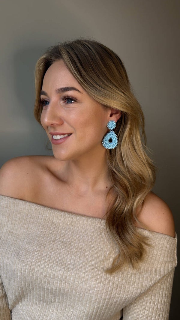 Lily Earrings blue