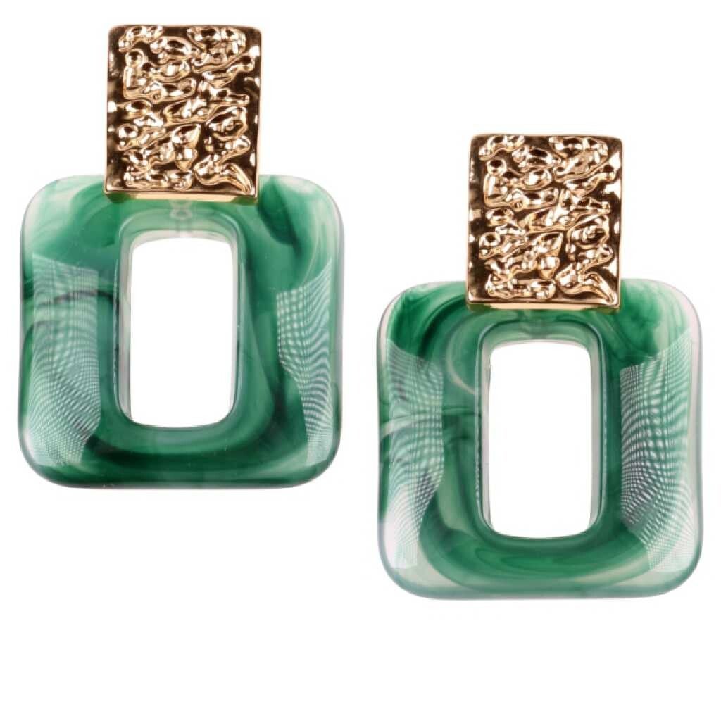 Joy Earrings green