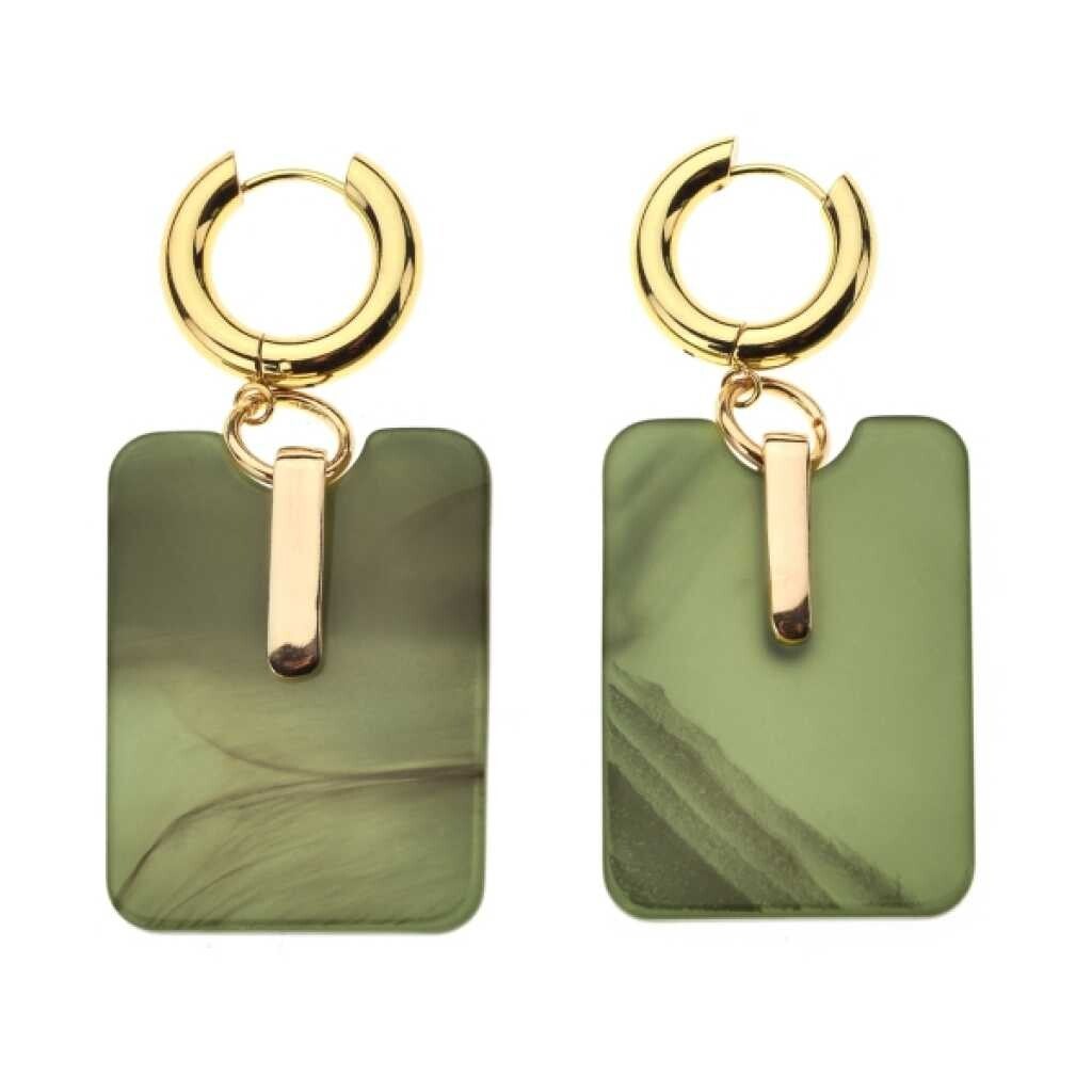 Mave Earrings green
