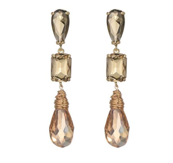 Yada Earrings bronze