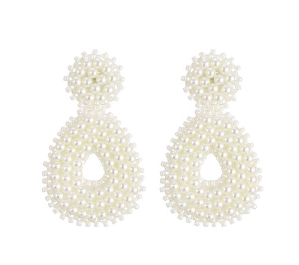 Snow Pearl Earrings