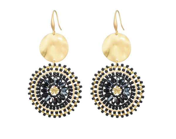Bliss Earrings black