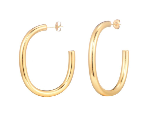 Oval Hoops