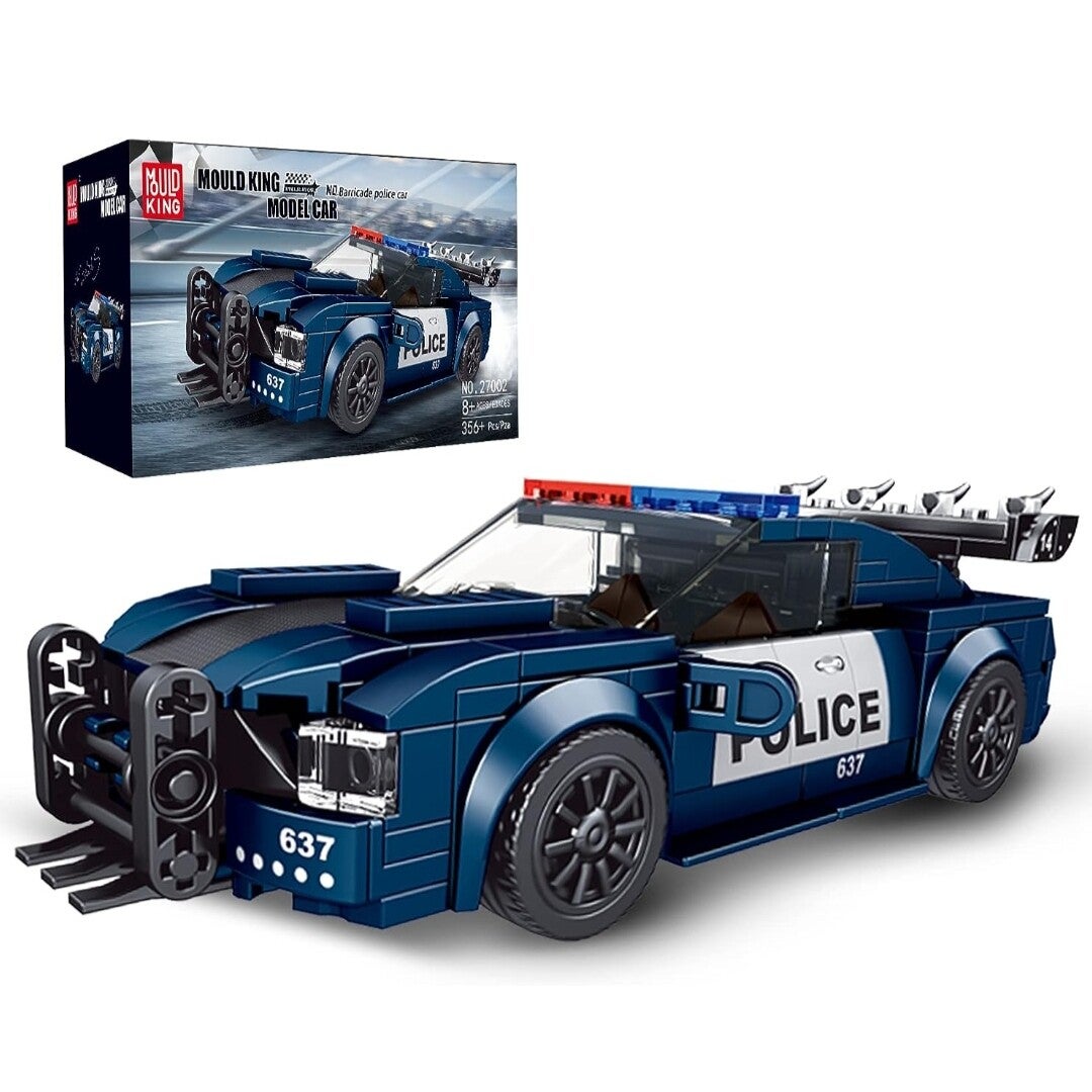 Mould King no.27002 - Barricade American Police Car Mini Car series incl. Display Box