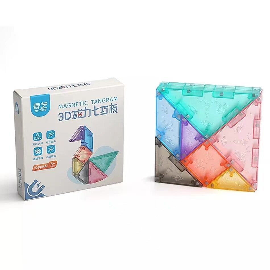 QiYi - Magnetische Tangram 3D - Montessori