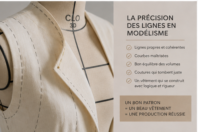 Formation CLO 3D professionnelle pour créer un vêtement 3D prêt à produire