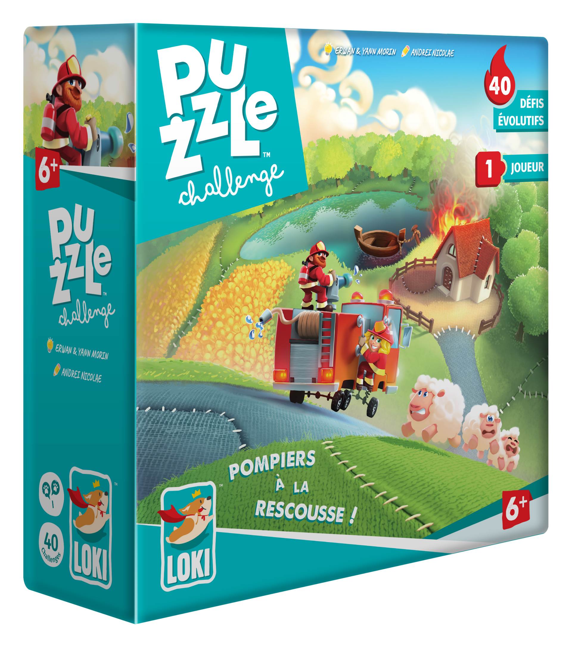 Puzzle Challenge - Pompiers à la Rescousse